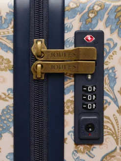 Online Joules Damask Print Cabin Four Wheel Hard Shell Suitcase DamaskPrint