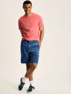 Best Joules Denton Plain Jersey Crew Neck T-Shirt Pink