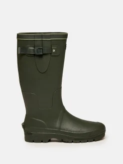 Online Joules Eckland Adjustable Neoprene Lined Tall Wellies Green