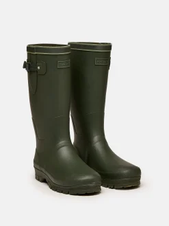 Online Joules Eckland Adjustable Neoprene Lined Tall Wellies Green
