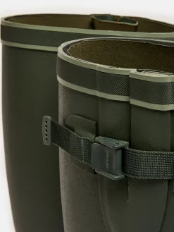 Online Joules Eckland Adjustable Neoprene Lined Tall Wellies Green