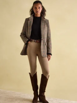 Joules Edith Frill Neck Jumper Black