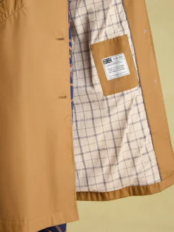 Online Joules Epwell Waterproof Belted Trench Coat Brown