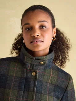 Sale Joules Fieldcoat Tweed Jacket Navy/Khaki