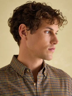 Best Joules Fletcher Houndstooth Classic Shirt Multi