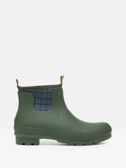 Joules Foxton Neoprene Lined Ankle Wellies Green