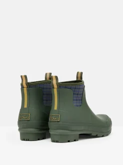 Joules Foxton Neoprene Lined Ankle Wellies Green