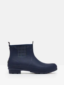 Joules Foxton Navy Blue Neoprene Lined Ankle Wellies NavyBlue