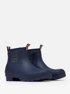Joules Foxton Navy Blue Neoprene Lined Ankle Wellies NavyBlue