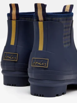 Joules Foxton Navy Blue Neoprene Lined Ankle Wellies NavyBlue