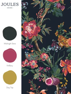 New Joules French Navy Forest Chinoiserie 10M Wallpaper FrenchNavy