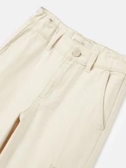 Clearance Joules Georgia Beige Cargo Wide Leg Trousers BeigeCargo