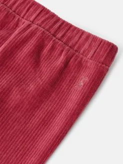 Discount Joules Giddy Up Berry Red Stretch Cord Legging BerryRed