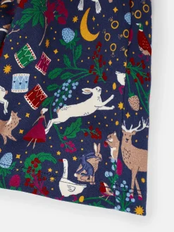 Best Joules Girls' Gracie 12 Days of Christmas Printed Jersey Dress 12DaysofChristmas