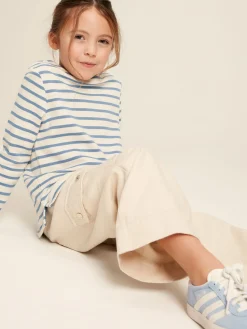 Best Joules Girls' Harbour Long Sleeve Top Blue