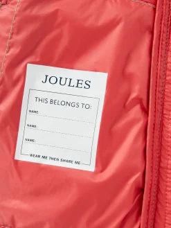 Sale Joules Girls' Kinnaird Showerproof Padded Coat Pink