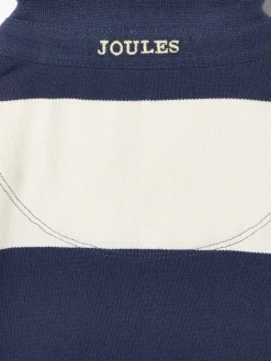 Hot Joules Girls' Orla Navy Stripe Polo Shirt Dress NavyStripe