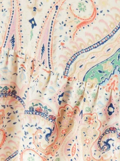 Best Joules Girls' Sunshine Tiered Woven Dress Multi