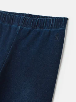 Online Joules Girls' Trot Denim Dark Wash Jersey Denim Jodphur-Style Leggings DenimDarkWash