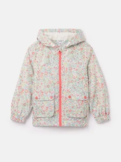 Best Joules Girls' Windbreaker Multi Floral Waterproof Raincoat MultiFloral
