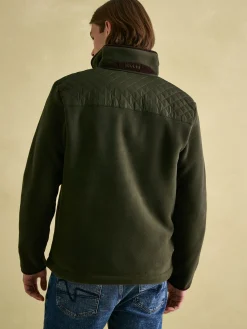 Clearance Joules field Full Zip Fleece Jacket Green