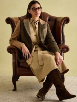 Discount Joules Harlow Hotchpotch Tweed Blazer Multi