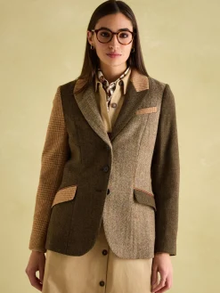 Discount Joules Harlow Hotchpotch Tweed Blazer Multi