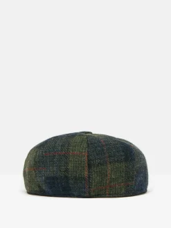 Hot Joules Harrogate Baker Boy Hat Green/Blue