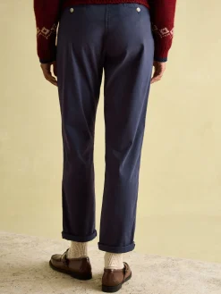 Sale Joules Hesford Navy Blue Chino Trousers NavyBlue