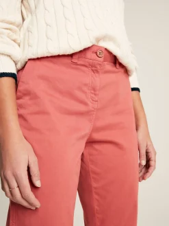 New Joules Hesford Chino Trousers Pink