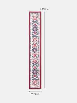New Joules Highgrove Skinny Printed Scarf Multi