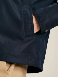 Hot Joules Hillway Navy Blue Collared Harrington Jacket NavyBlue