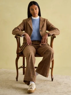 Sale Joules Holly Knitted Vest Blue