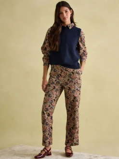 Sale Joules Holly Navy Blue Regular Fit Knitted Vest NavyBlue