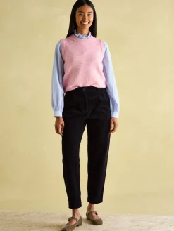 Clearance Joules Holly Knitted Vest Pink