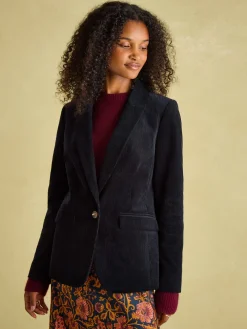 Sale Joules Holton Navy Blue Corduroy Blazer NavyBlue