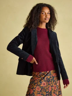 Sale Joules Holton Navy Blue Corduroy Blazer NavyBlue