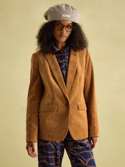 Outlet Joules Holton Tan Brown Corduroy Blazer TanBrown