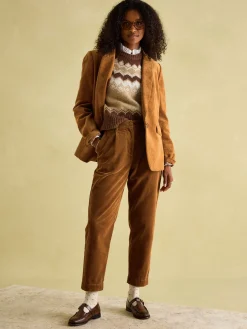 Outlet Joules Holton Tan Brown Corduroy Blazer TanBrown