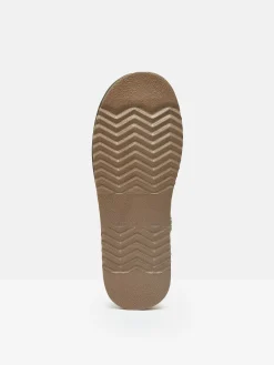 Joules Homebound Dark Green Quilted Slippers DarkGreen