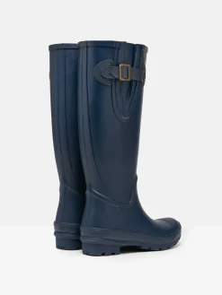 Online Joules Houghton Navy Blue Adjustable Tall Wellies NavyBlue