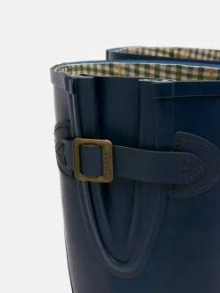 Online Joules Houghton Navy Blue Adjustable Tall Wellies NavyBlue