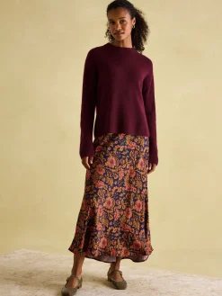 Online Joules Ivy 100% Cashmere Jumper Red