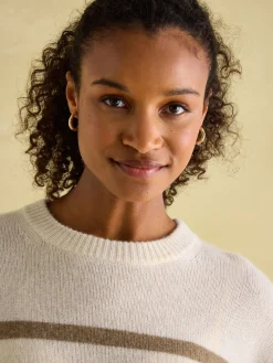 Online Joules Ivy Tan Brown 100% Cashmere Jumper TanBrown