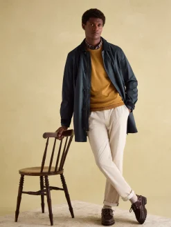 Best Joules Jarvis Dark Yellow Crew Neck Knitted Jumper DarkYellow