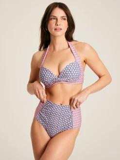 New Joules Jasmine Bikini Top Multi