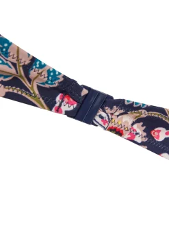 Outlet Joules Jasmine Navy Floral Bikini Top NavyFloral