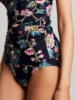 Joules Jasmine Navy Floral Tankini Top NavyFloral