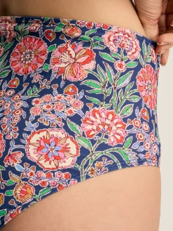 Joules Jasmine Pink & Navy Tankini Bottoms Pink&Navy