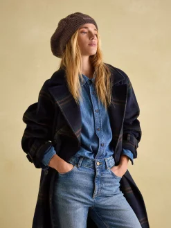 Discount Joules Joelle Knitted Beret Brown